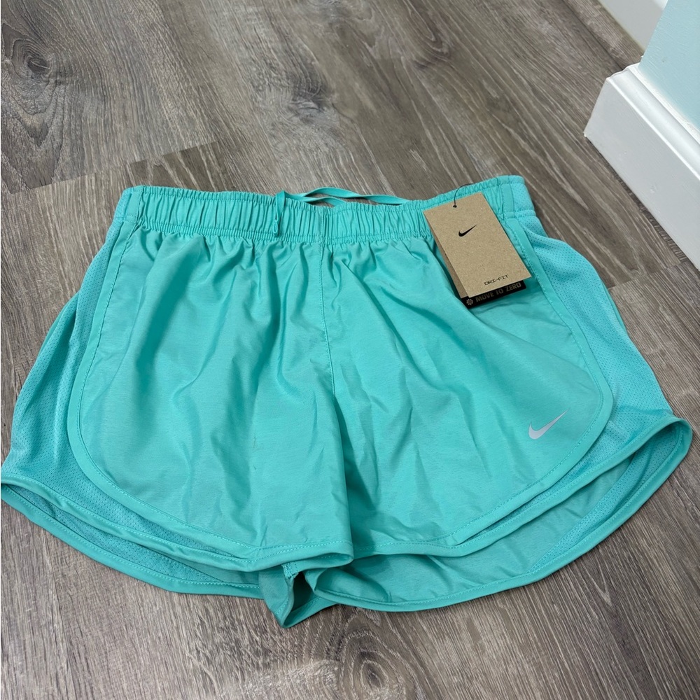 Nike Women's Teal Performance Running Shorts